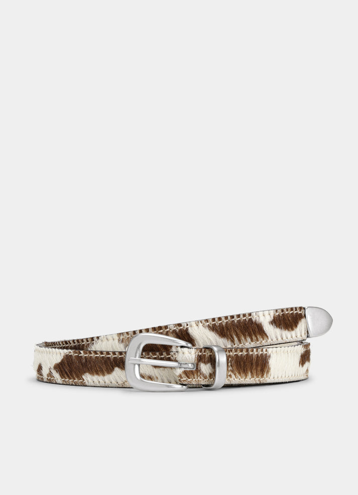 Western Belt - Cavallino Pony Brown