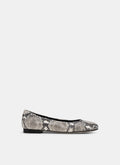CLOE Flats Python Creamy