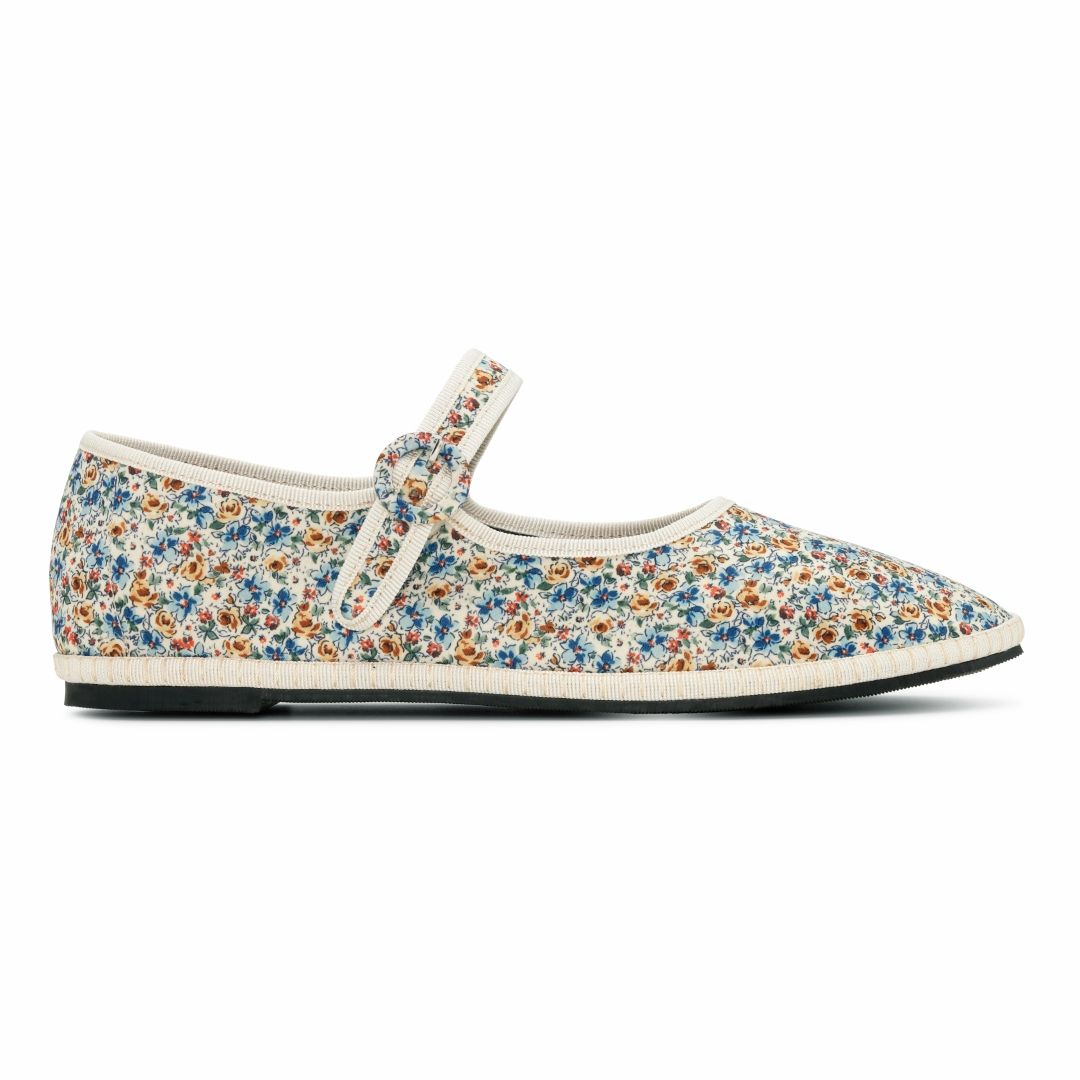 Mary Jane Flats Floral