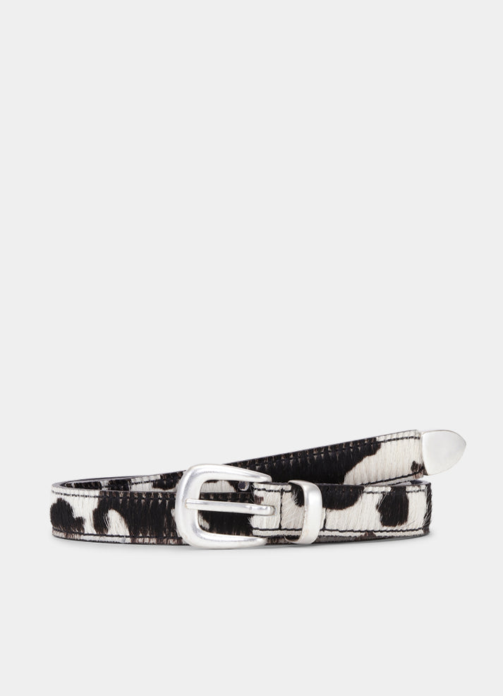 Western Belt - Cavallino Pony Black